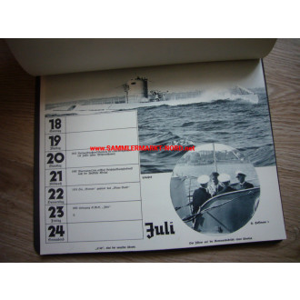Kriegsmarine - Skagerrak Calendar 1937 - Desk Calendar