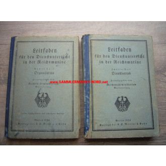 Volume 1 & 2: Guide to Service Instruction in the Reichsmarine