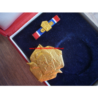Tschechoslowakei - Medaille CSMS Praha mit Etui