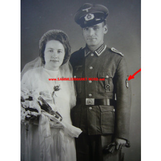 Wehrmacht assault boat pioneer - wedding photo