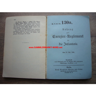 D.V.E. Nr. 130 Dienstvorschrift - Exerzier-Reglement für die Infanterie