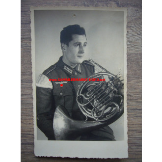 Wehrmacht Gefreiter - Musician with big horn - Music Corps