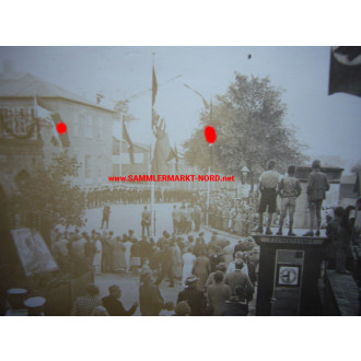 5 x photo events with many swastika flags & pennants