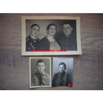 3 x photo DJ / HJ boys in uniform (2)