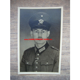 Police constable with visor cap