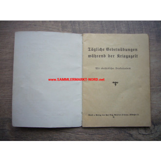 Daily prayer exercises during the war - booklet