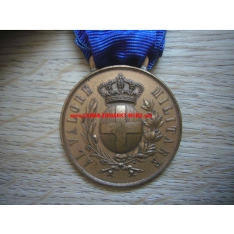 Italien - Tapferkeitsmedaille "Al Valore Militare" in Bronze