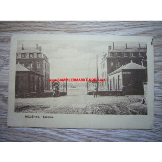 Mezieres (Frankreich) - deutsche Kaserne - Postkarte