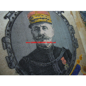 Frankreich - Marschall Ferdinand Foch - Seidenpostkarte