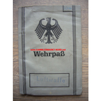 Bundesluftwaffe - Wehrpaß - FlaRakBtl. 24 (Oldenburg)