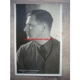 Reichsjugendführer Baldur von Schirach - Hoffmann Postkarte