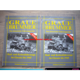 4 x booklets Podzun Pallas Verlag - Grey Brummer, 8,8 cm Flak, uniforms and soldiers