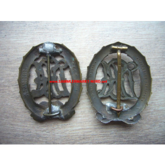 2 x DRA Sportabzeichen in Bronze