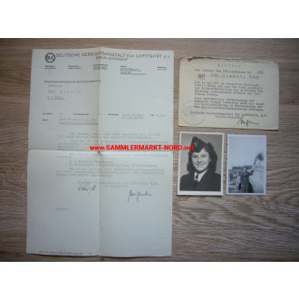DVL German Aviation Research Centre, Berlin-Adlershof - Photos & documents of an employee