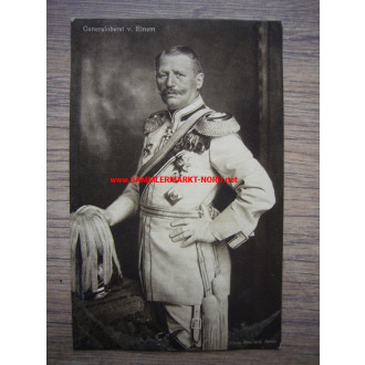 Colonel General Karl von Einem - Postcard
