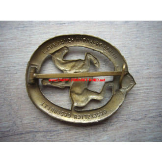 Deutsches Reiterabzeichen in Bronze - Buntmetall