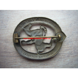 German Horseman´s Badge in bronze - L. Chr. Lauer