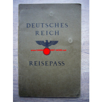 Deutsches Reich - Reisepass - Pillau 1939