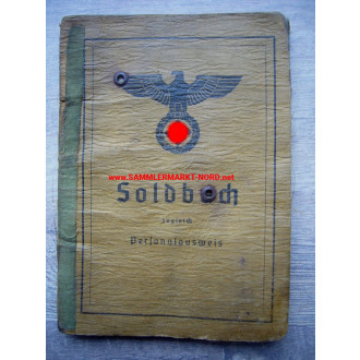Soldbuch - Feldzeugbataillon 19