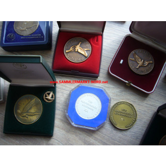 Verband deutscher Brieftaubenzüchter e.V. Essen - Konvolut von 25 Medaillen