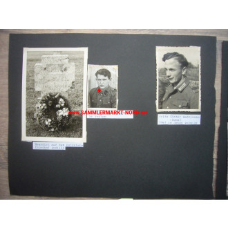 Fotos HJ Marinehelfer bis SS Mann - Konvolut Günther Türk