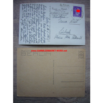 2 x postcard Berlin - Raising the guard - Guard Regiment Berlin