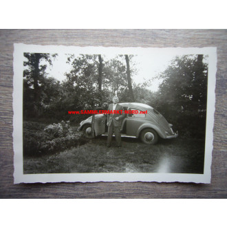 Photo around 1950 - VW Beetle - Pretzel Beetle - KdF Beetle