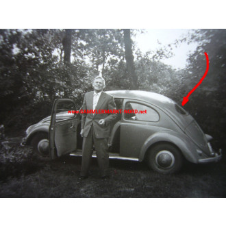 Photo around 1950 - VW Beetle - Pretzel Beetle - KdF Beetle