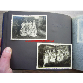 DRK Rotes Kreuz - Fotoalbum einer Lehrschwester / Krankenschwester 1954/57