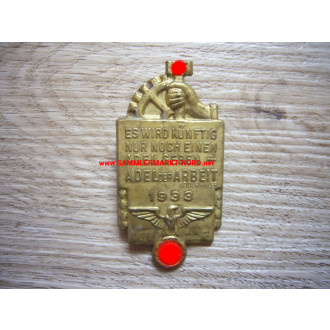NSBO - Nobility of Labor 1933 - Badge