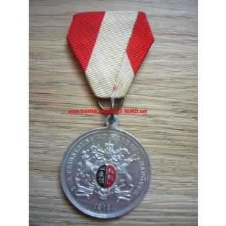 Württemberg - Medaille zur Erinnerung an das Herbst Manöver 1913