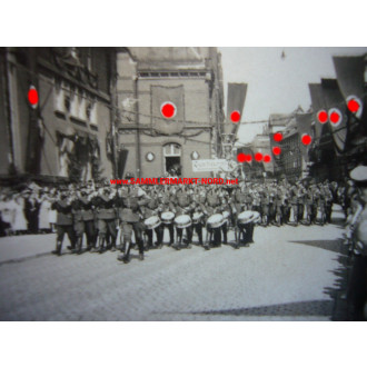 9 x photo SA / RAD / SS parade - probably Northeim