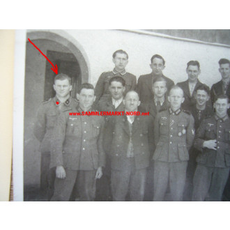 Waffen-SS - Konvolut diverser Fotos & Todesanzeige