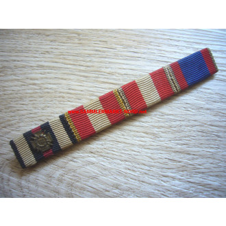 Ribbon clasp - Hindenburg Cross 1914 - 1918 & 3 x Fire Protection Badge of Honor