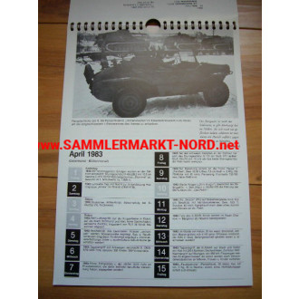 Kalender 1983 des Bundesverbandes der Soldaten der ehemaligen Wa