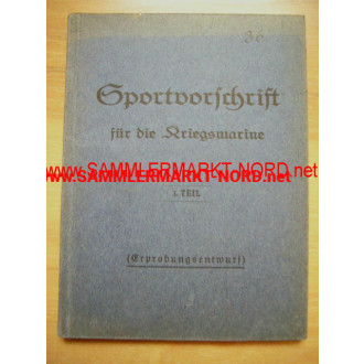 Sportvorschrift für die Kriegsmarine - 1. Part