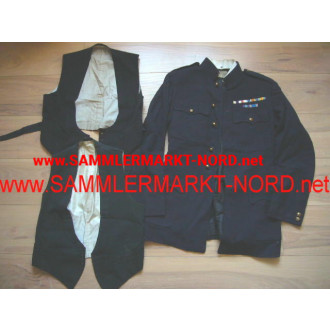 English artillery uniform jacket + 2 waistcoat