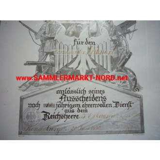 Certificate of commendation - 2 (Preuss). Fahrabteilung Rendsbur