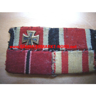 Feldspange Eisernes Kreuz 1. + 2. Klasse, Verwundetenabzeichen i