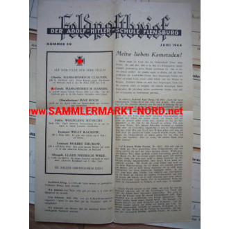 Adolf-Hitler-Schule (AHS) Flensburg - Dokumenten Nachlass