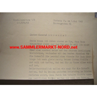 Document group - SA - Marine-Standarte 3 (Seestandarte) - Hambur