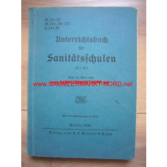 H.Dv. 59 - Unterrichtsbuch für Sanitätsschulen