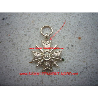 Miniatur zum Ritterkreuz des Kriegsverdienstkreuzes mit Schwerte