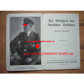 Die Pflichten des deutschen Soldaten