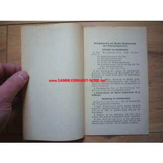 H.Dv. 240 - Merkblatt für Gefechtswerfen mit scharfen Handgranat