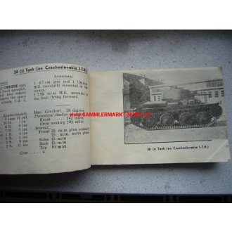 US Army - Heft zur Erkennung von Wehrmachtsfahrzeugen, Panzer, G