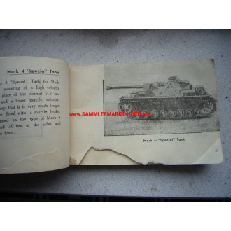 US Army - Heft zur Erkennung von Wehrmachtsfahrzeugen, Panzer, G