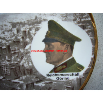 Souvenir Plates - No more war - Reichsmarschall Hermann Göring