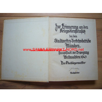 SS - Obergruppenführer KARL FIEHLER - Autograph