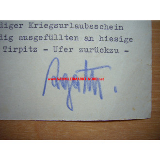 Kurierstelle OKH Zeppelin - Dokument 1942